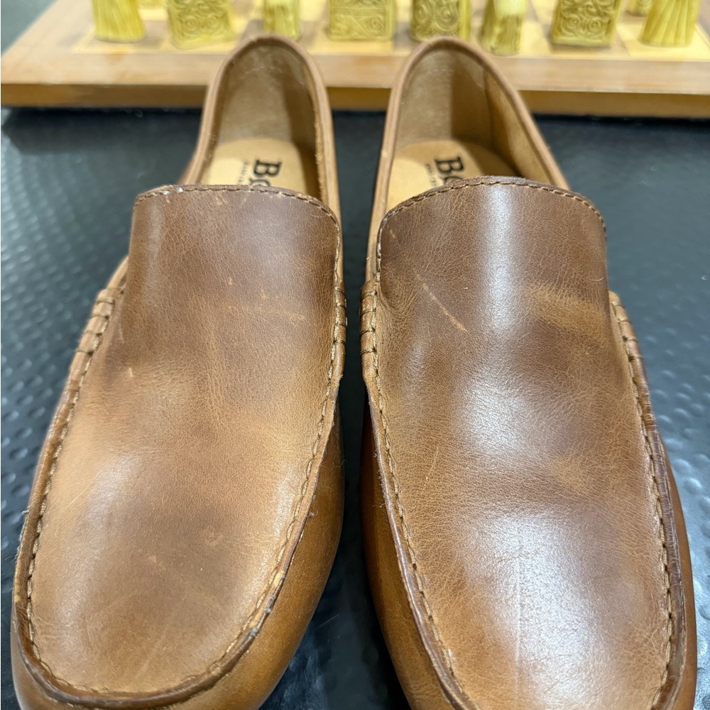 Men’s leather loafers by Born - Picture 2 of 5